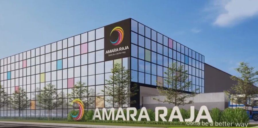 tập đoàn amara raja sản xuất ắc quy Amaron
