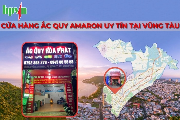 Cửa Hàng Ắc Quy Amaron Tại Vũng Tàu 