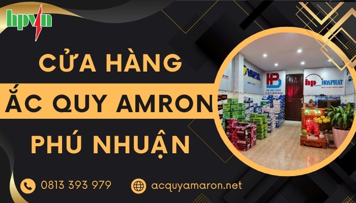 cửa hàng ắc quy amaron phú nhuận