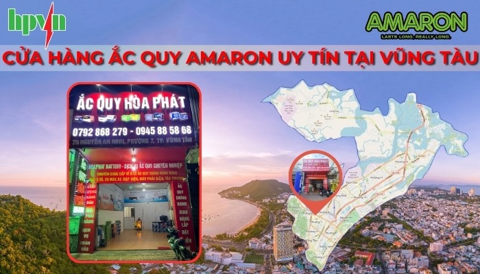 Đại lý ắc quy Amaron uy tín - Ắc Quy Hoà Phát Vũng Tàu